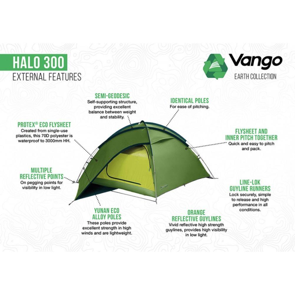 Vango HALO 300 – 3 Men Tent