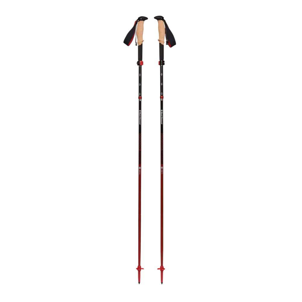 Black Diamond Pursuit FLZ Trekking Poles - M/L Grip Size (Black/Octane)