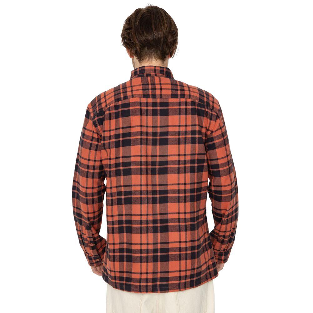 Patagonia Men's Insulated Organic Cotton Midweight Fjord Flannel Shirt  back