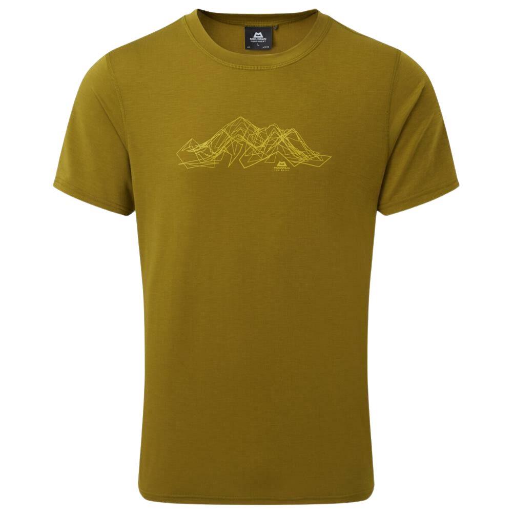 Mountain Equipment Men's Groundup Mountain Tee (Fir Green)