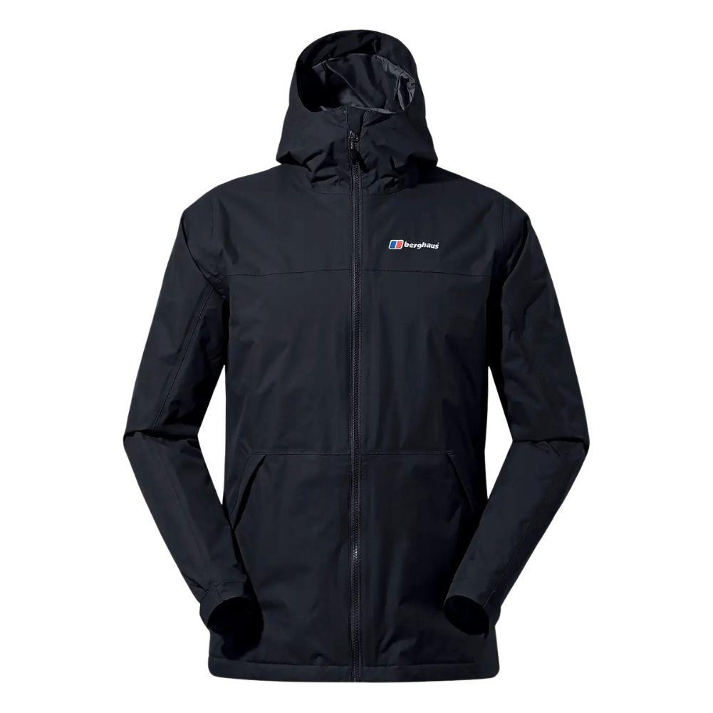 Berghaus Men's Deluge Pro 2.0 Insulated Waterproof Jacket (Black)