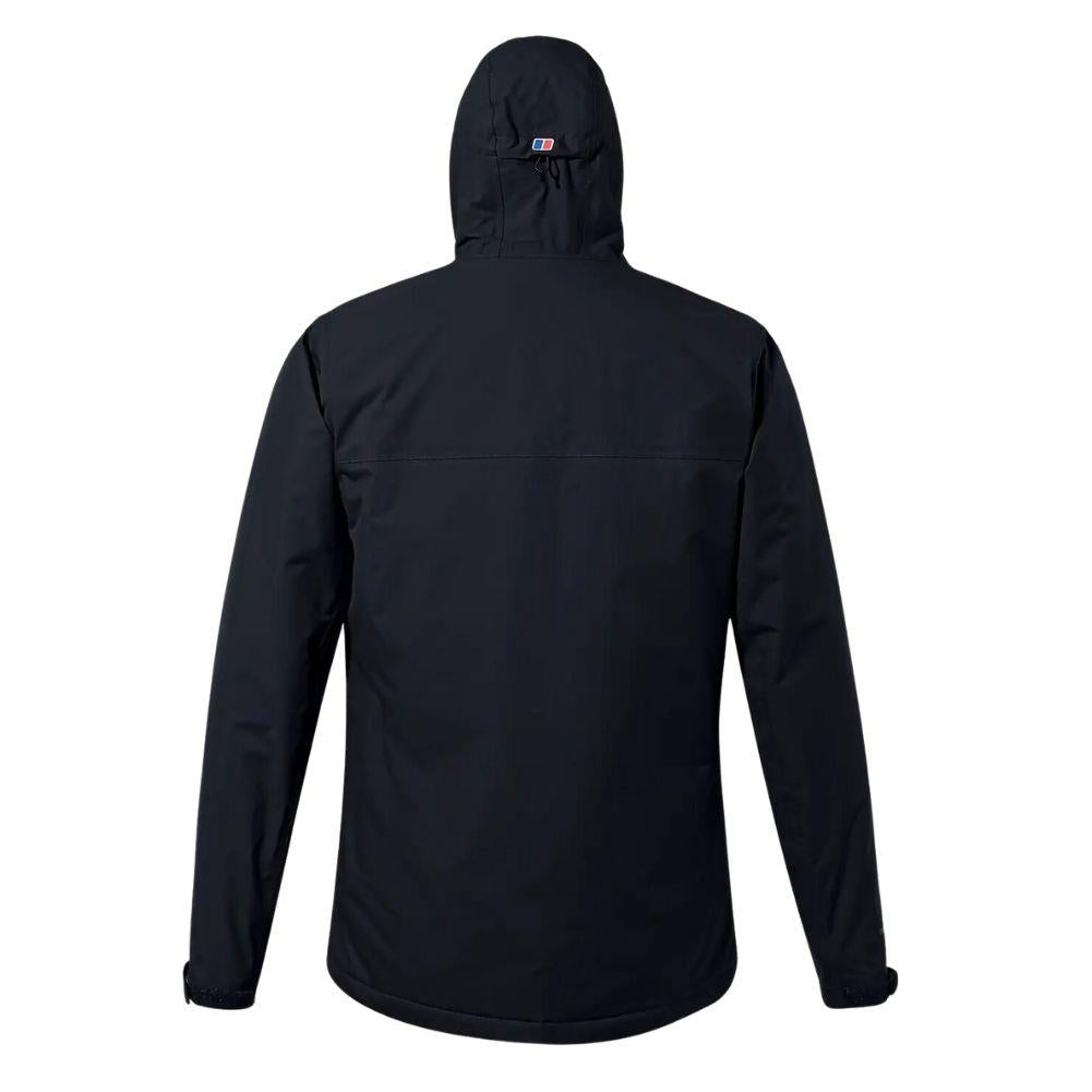 Berghaus Men&#39;s Deluge Pro 2.0 Insulated Waterproof Jacket (Black)