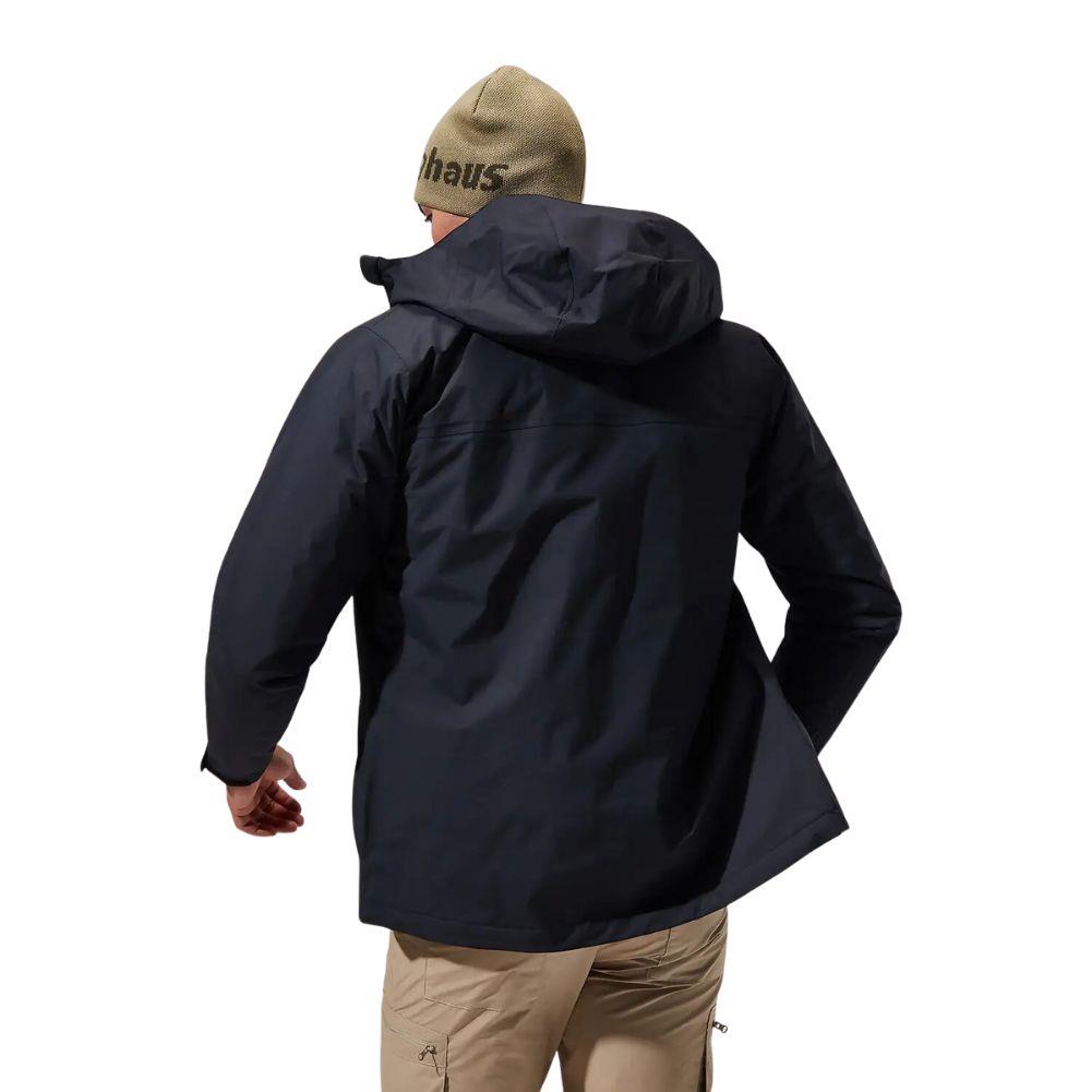 Berghaus Men&#39;s Deluge Pro 2.0 Insulated Waterproof Jacket (Black)