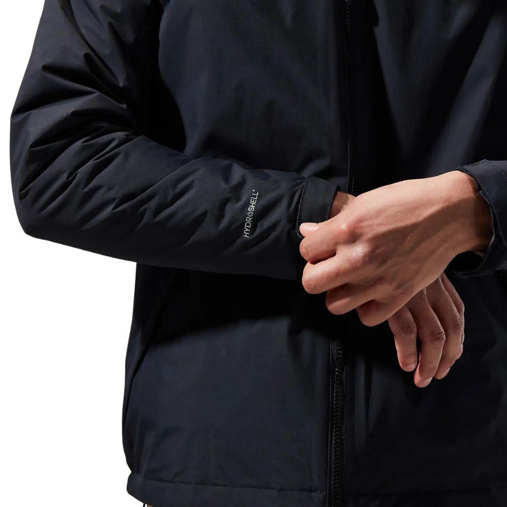 Berghaus Men&#39;s Deluge Pro 2.0 Insulated Waterproof Jacket (Black)
