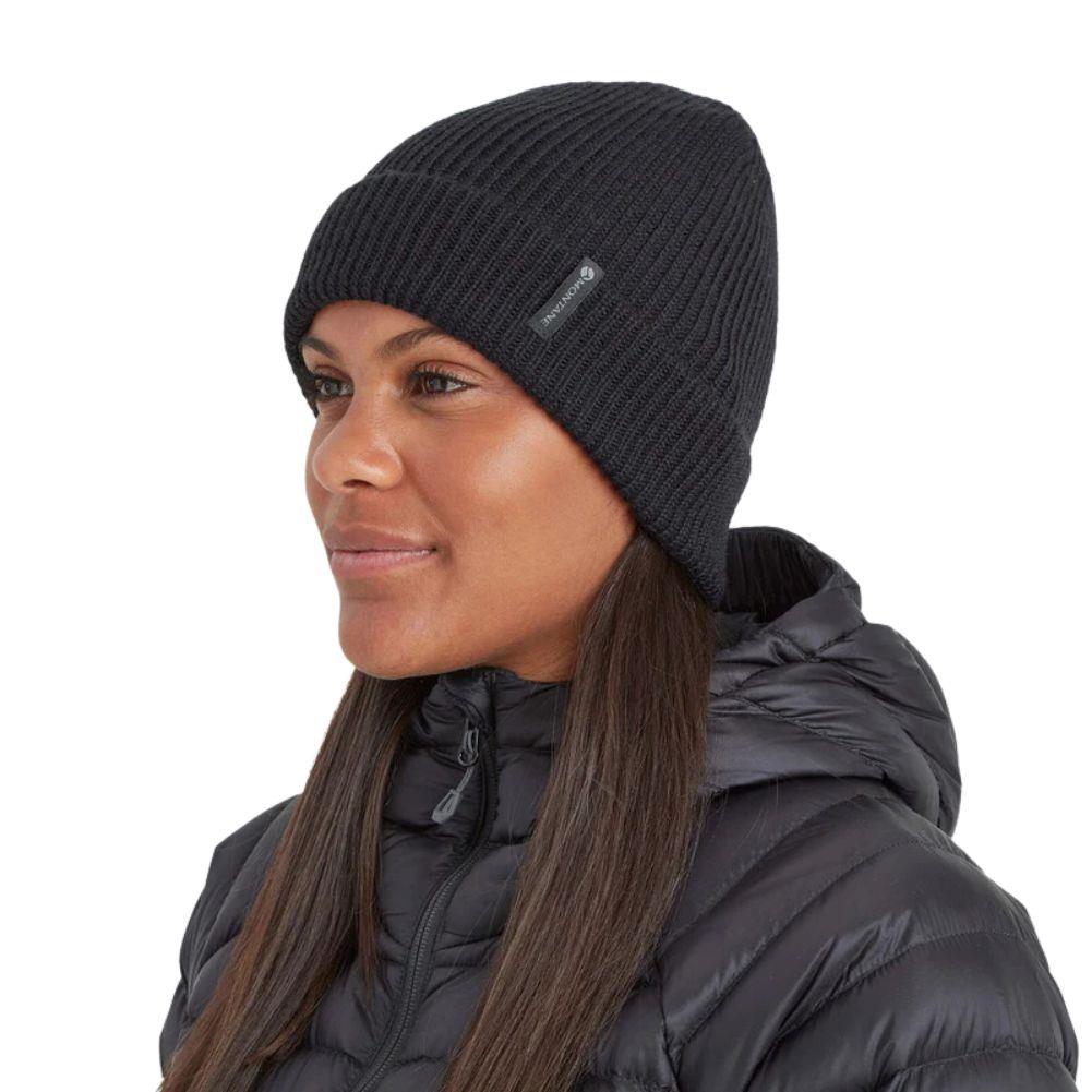 Montane Brew Beanie Hat (Black) woman