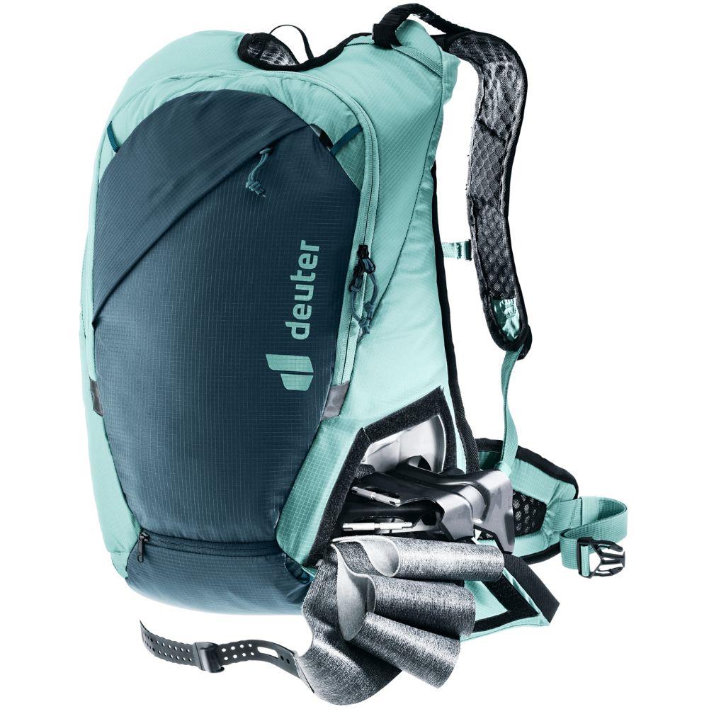 Deuter Updays 20 Ski Tour Backpack angle with things