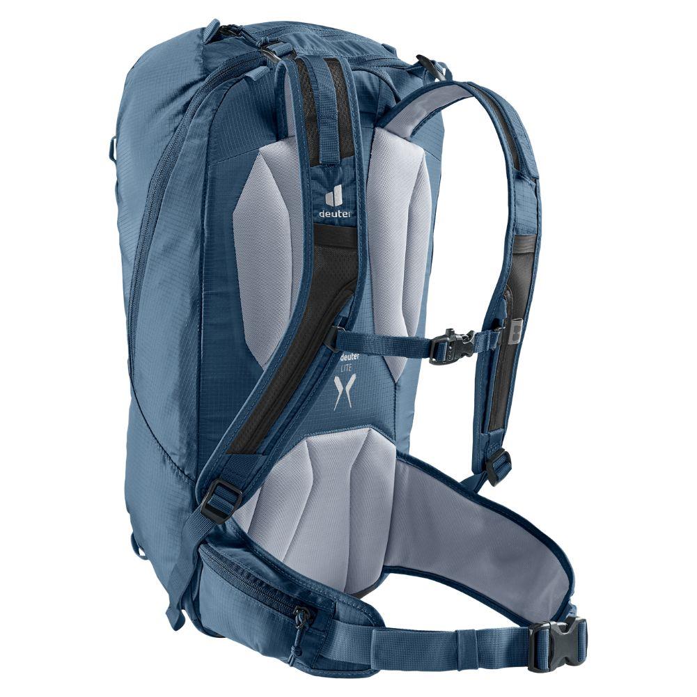 Deuter Freerider Lite 20 Ski Tour Backpack (Marine) back angle