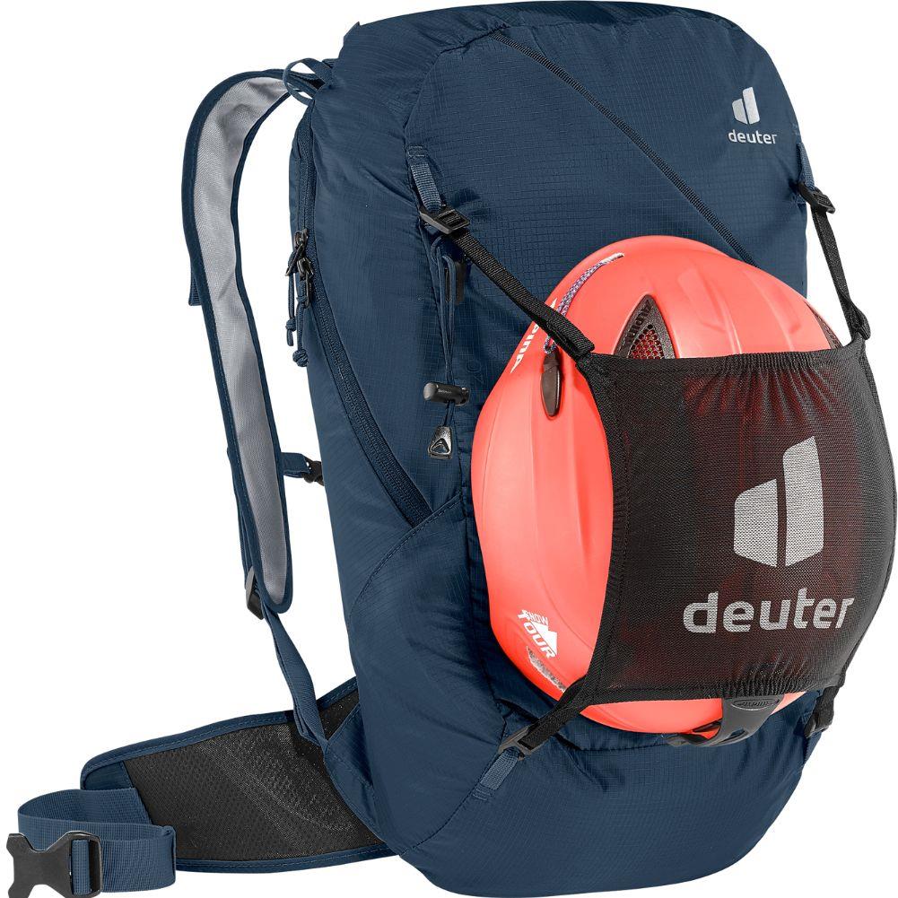Deuter Freerider Lite 20 Ski Tour Backpack (Marine) helmet