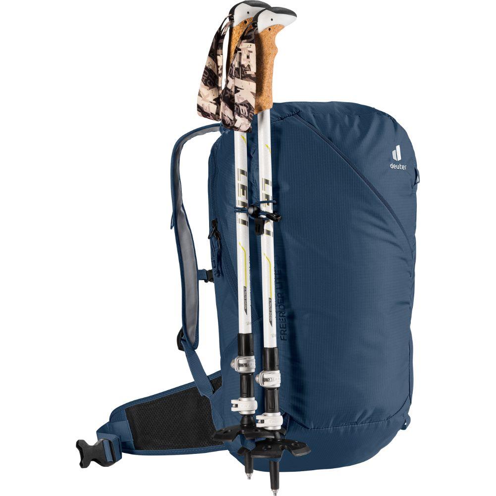 Deuter Freerider Lite 20 Ski Tour Backpack (Marine) walking pole