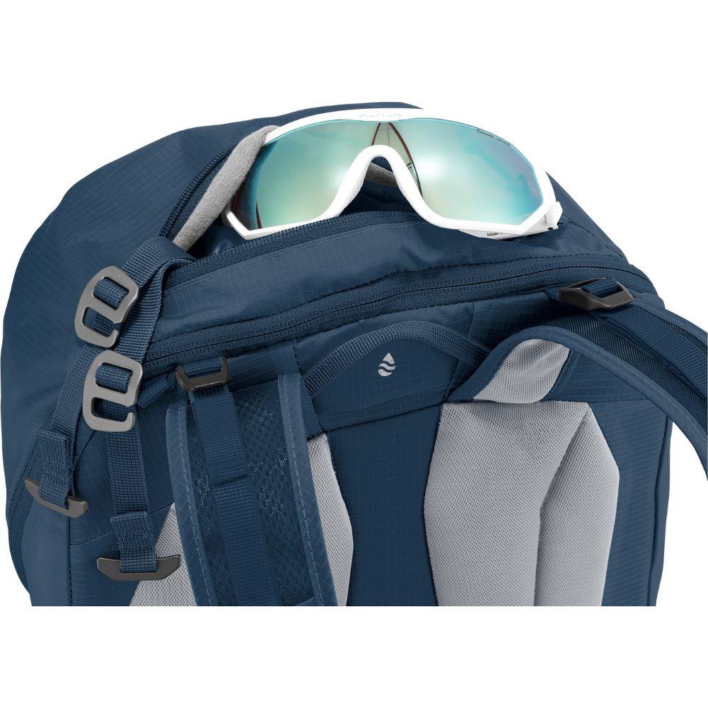 Deuter Freerider Lite 20 Ski Tour Backpack (Marine) peeking