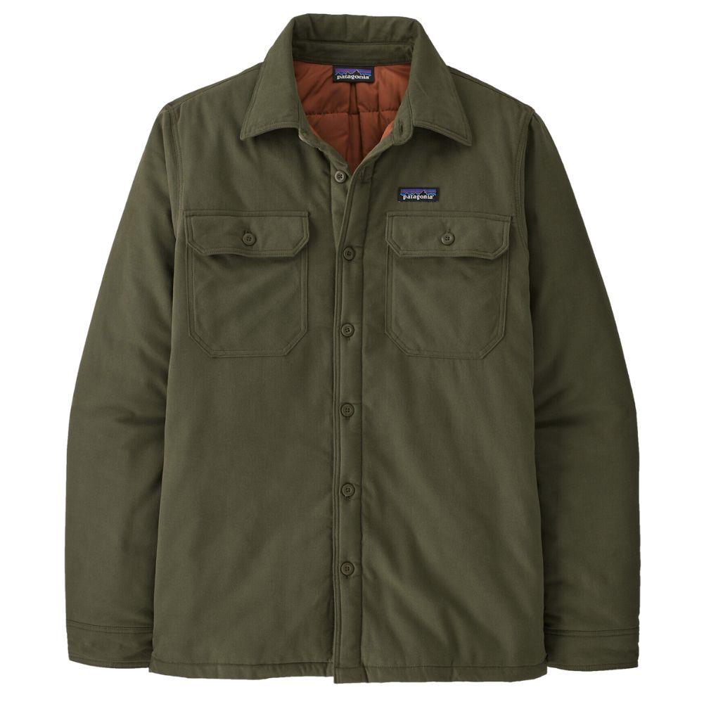 Patagonia Men's Insulated Organic Cotton Midweight Fjord Flannel Shirt 