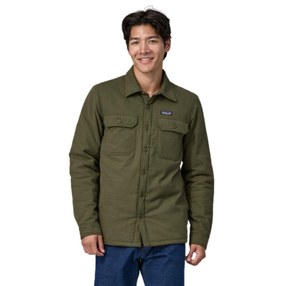 Patagonia Men's Insulated Organic Cotton Midweight Fjord Flannel Shirt 