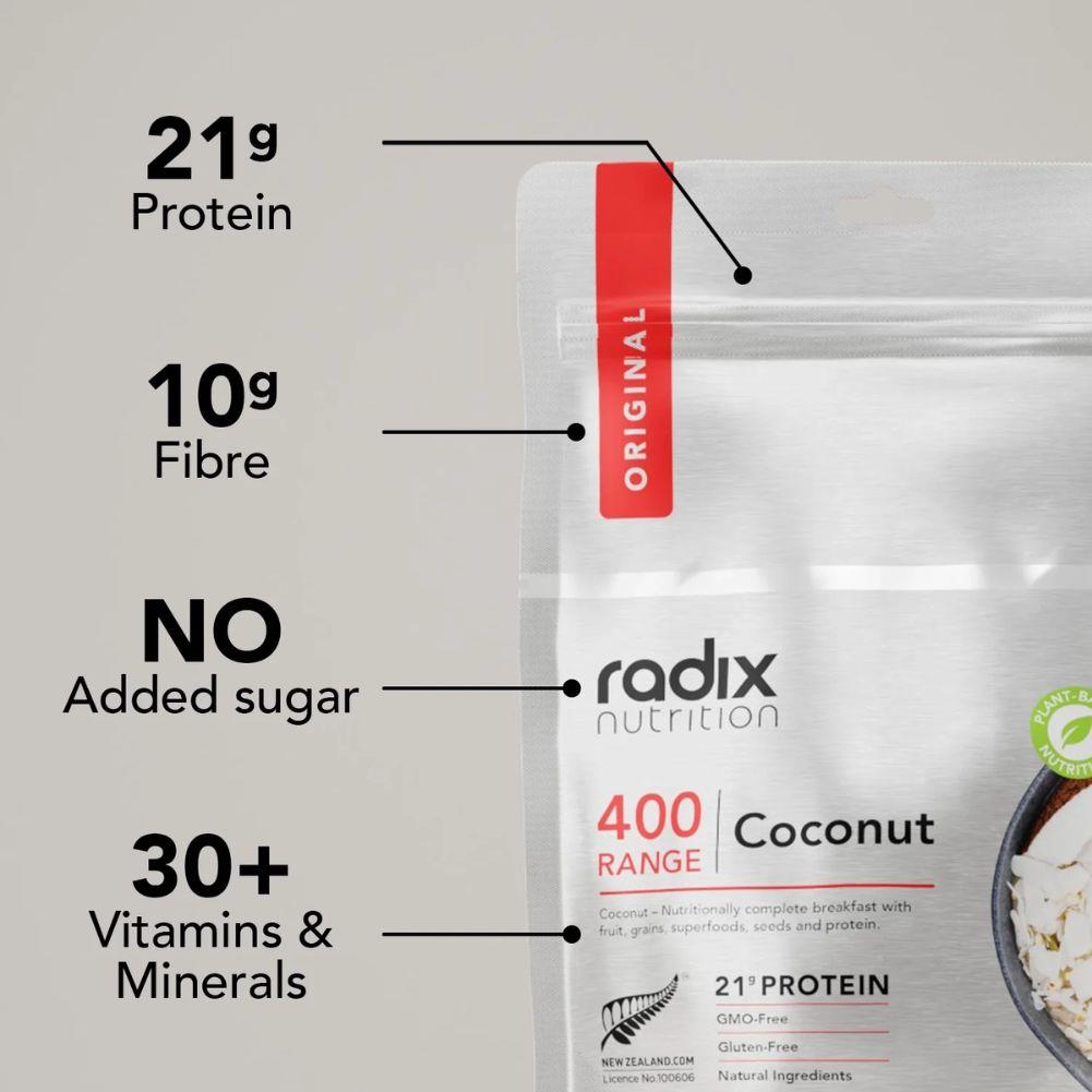 Radix Nutrition Original Breakfast v9.0 – 400Kcal info