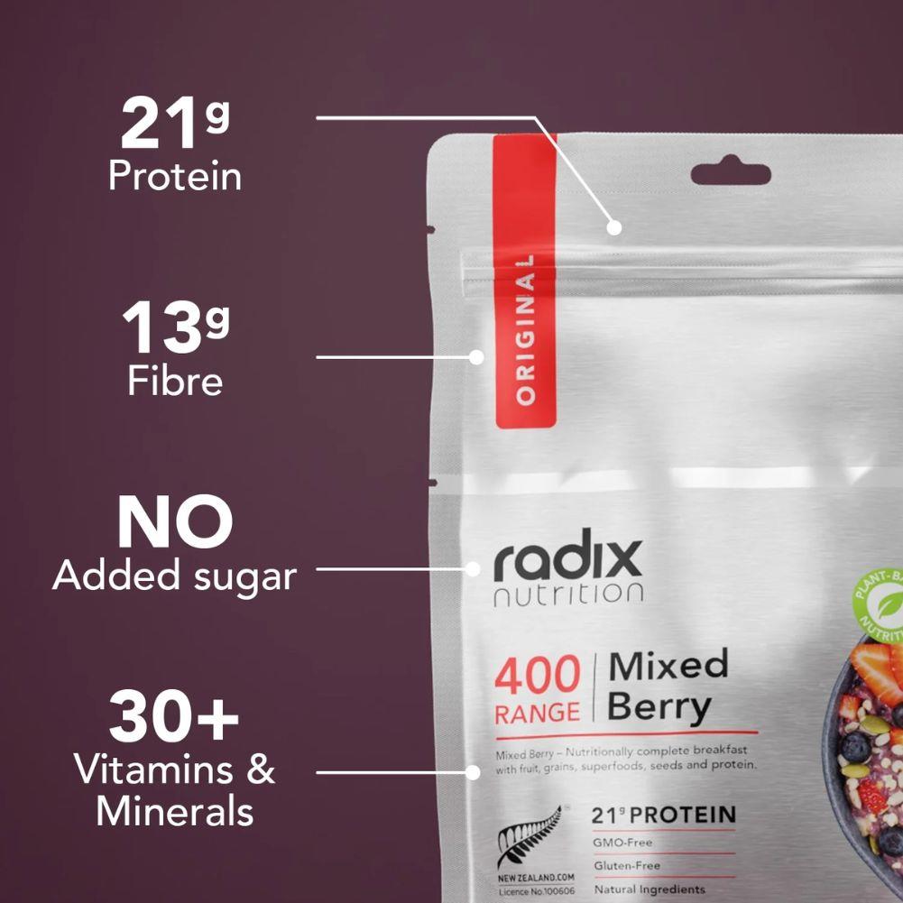 Radix Nutrition Original Breakfast v9.0 – 400Kcal info