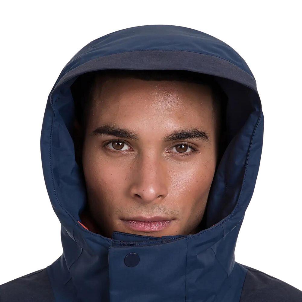 Berghaus Men&#39;s Breccan Parka Waterproof Insulated Jacket (Dark Blue)
