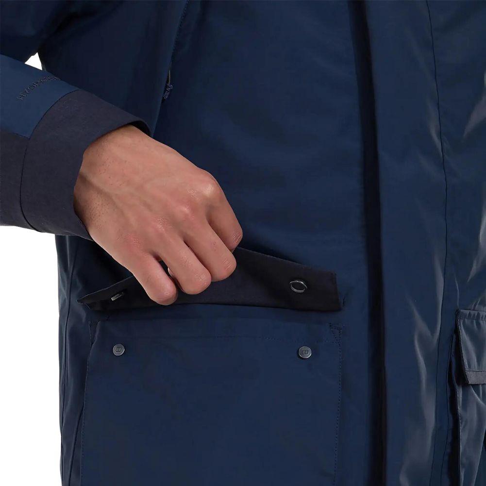 Berghaus Men&#39;s Breccan Parka Waterproof Insulated Jacket (Dark Blue)