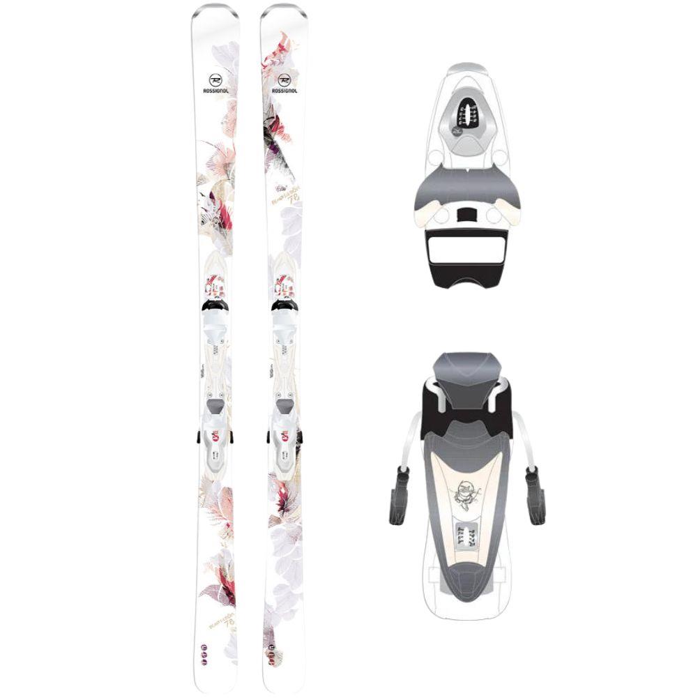 Rossignol Women's Temptation 78 Ski & Saphir Zip 90S Bindings - 174cm