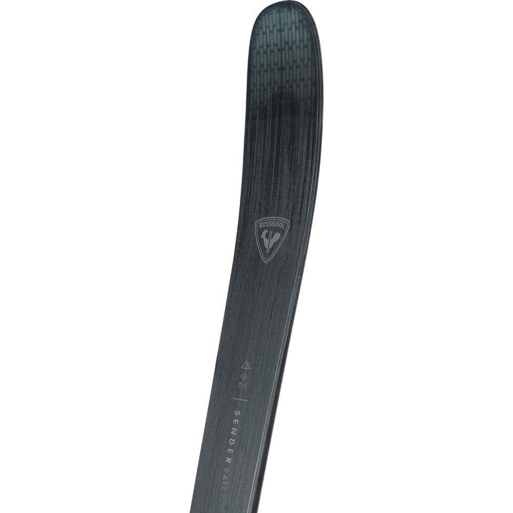 Rossignol Men&#39;s Sender 94 Ti Skis + Look NX 12 GW B100 Ski Bindings