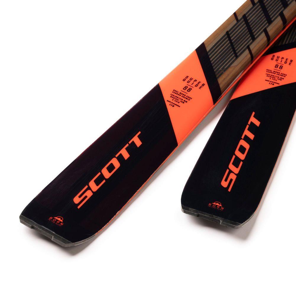 Scott Superguide 88 Skis + Look NX 12 GW B100 Ski Bindings - 168cm