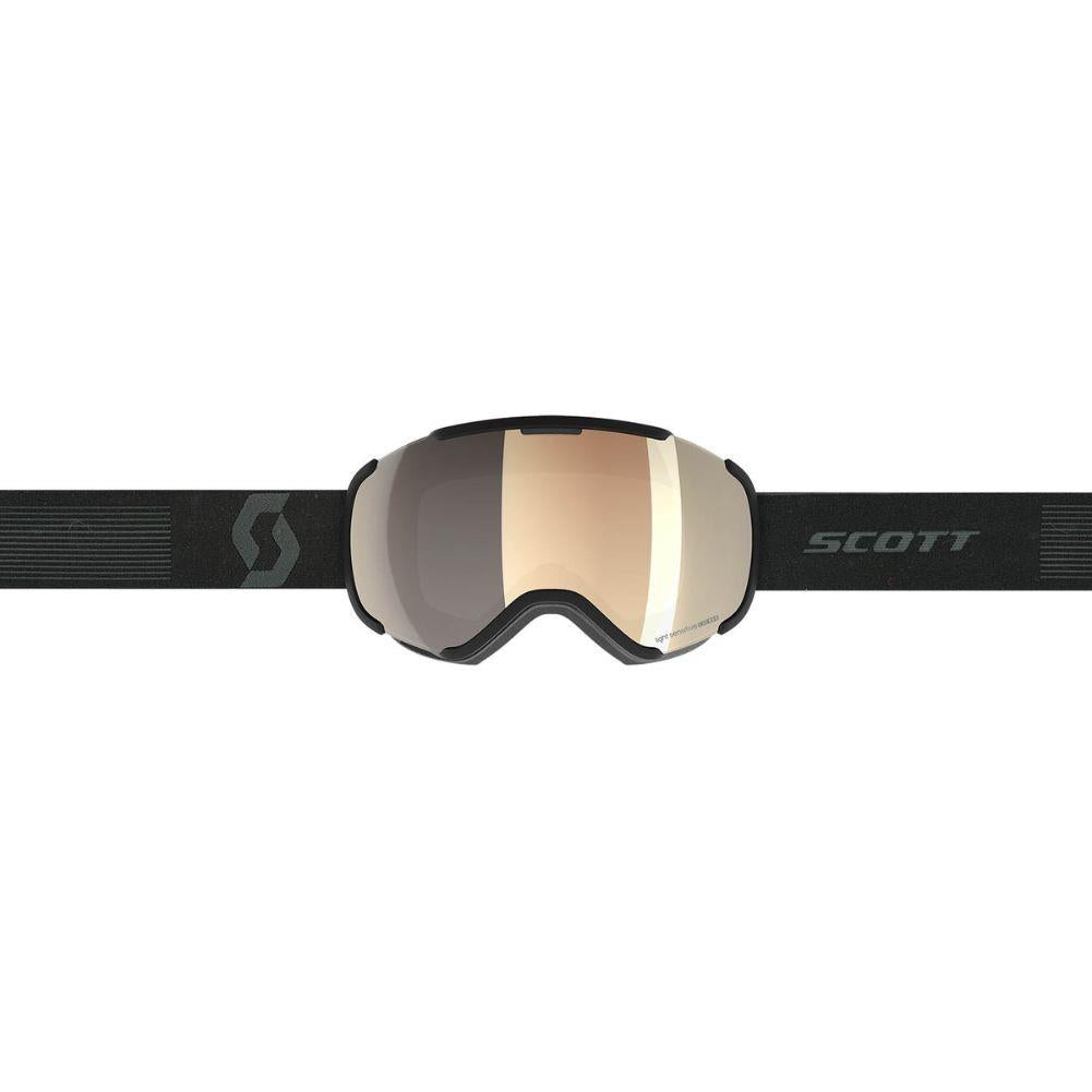Scott Faze 11 LS Snow Sports Goggles - Light Sensitive Lens  (Mineral Black/Light Sensitive Bronze)