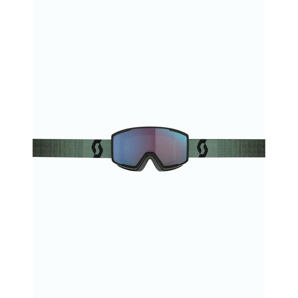 Scott Factor Pro Snow Sports Goggles (Soft Green/Black-Enhancer Blue Chrome)