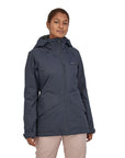 Patagonia Women's Insulated Snowbelle Jacket (Smolder Blue) Front