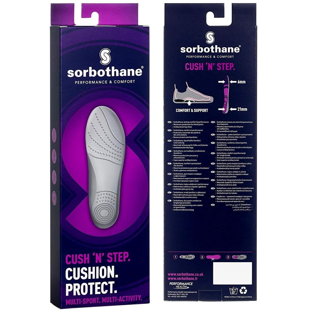 Sorbothane Cush’n’Step Insoles