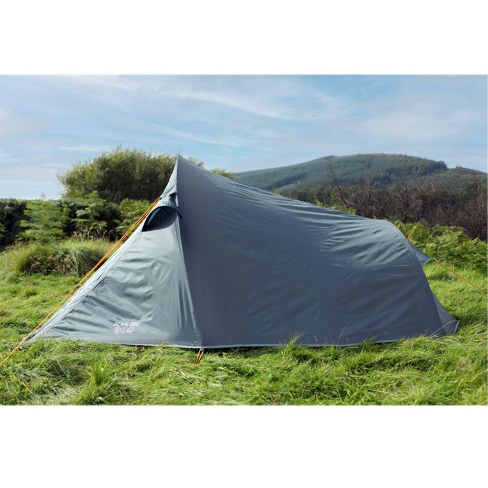 Vango Soul 300 - 3 Man Tent (Deep Blue) - Side