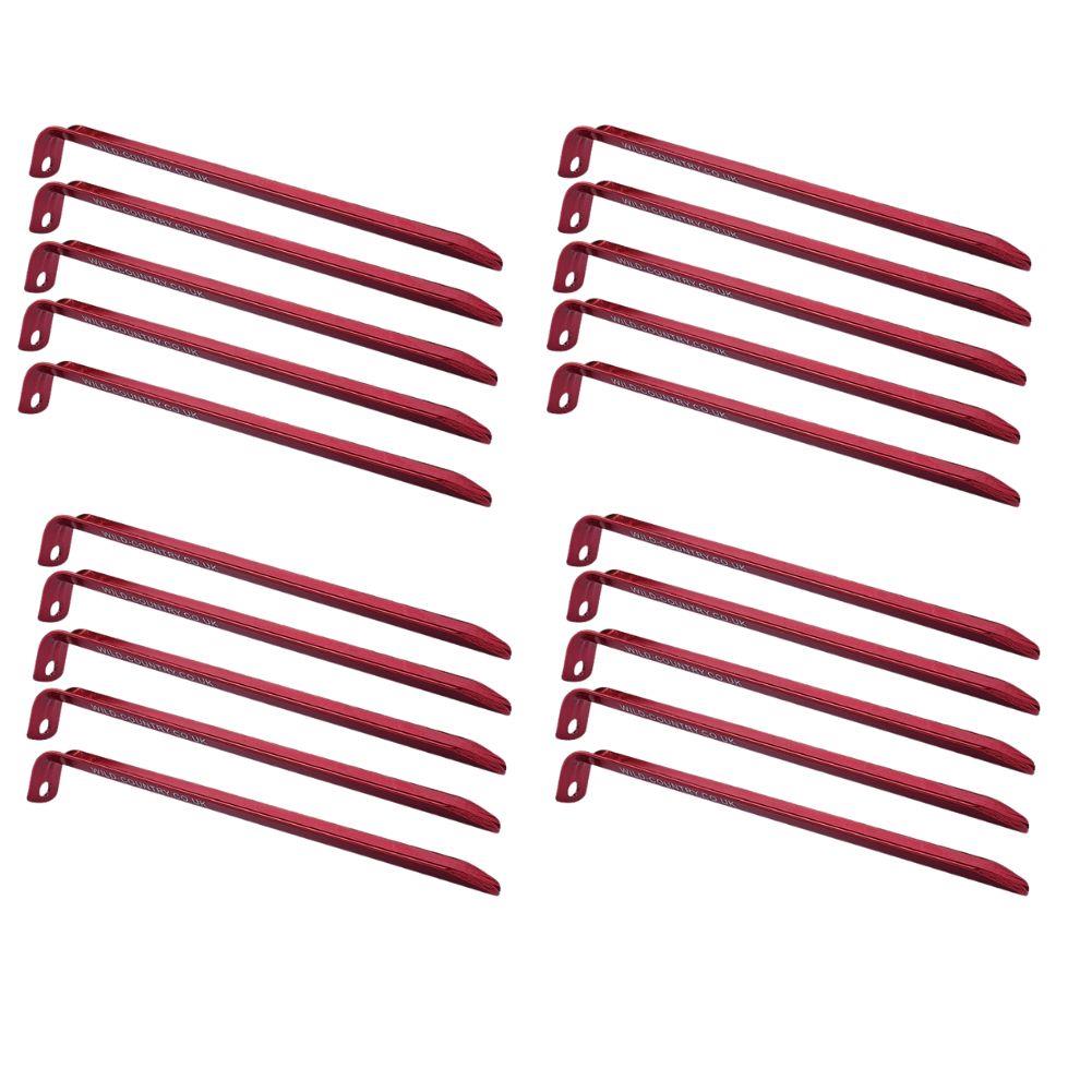 Terra Nova Aluminium Alloy V-Angle Peg – 20 Pack
