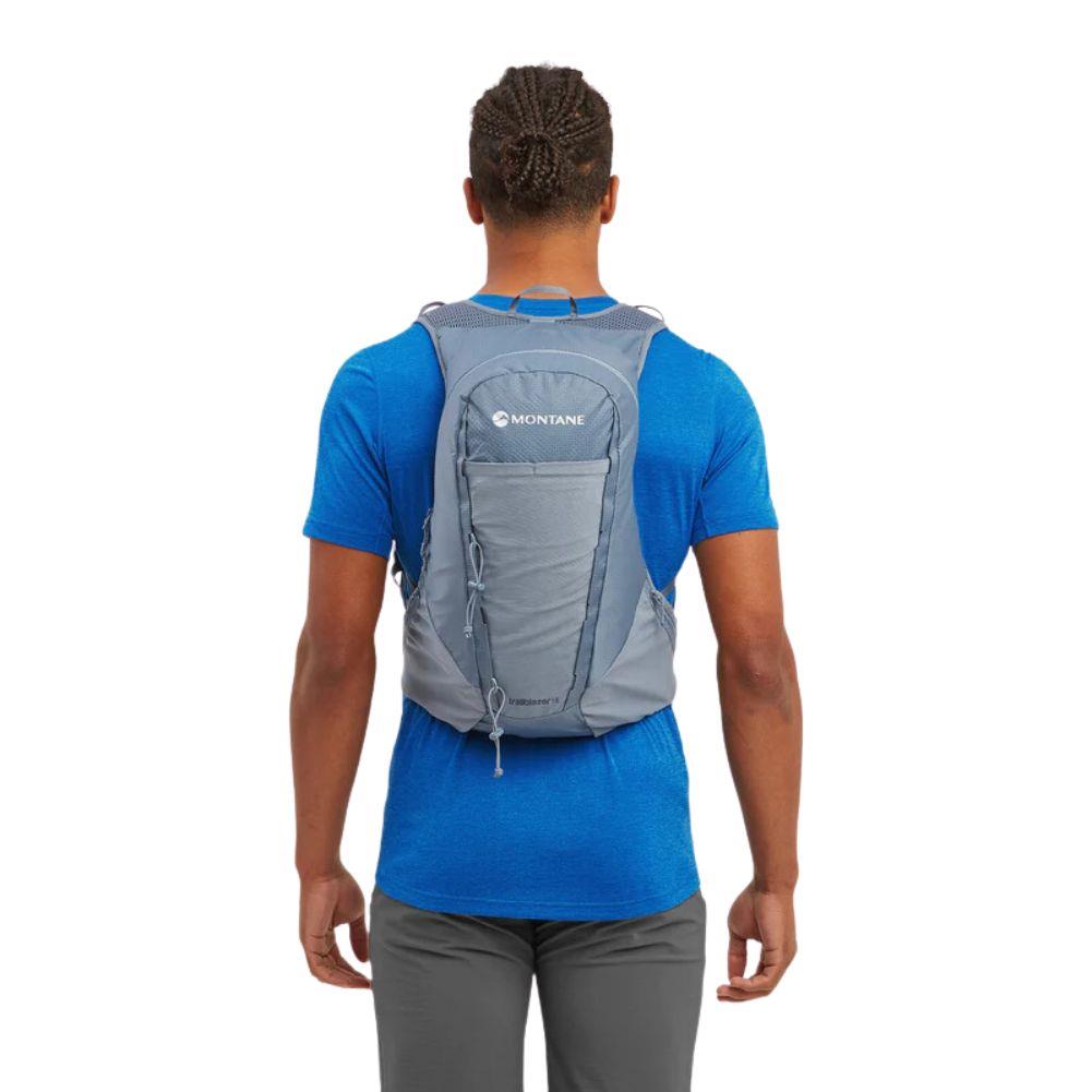 Montane Trailblazer 18L Backpack (Stone Blue) model back