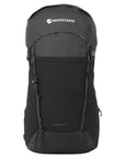 Montane Trailblazer 25L Backpack (Black) front view