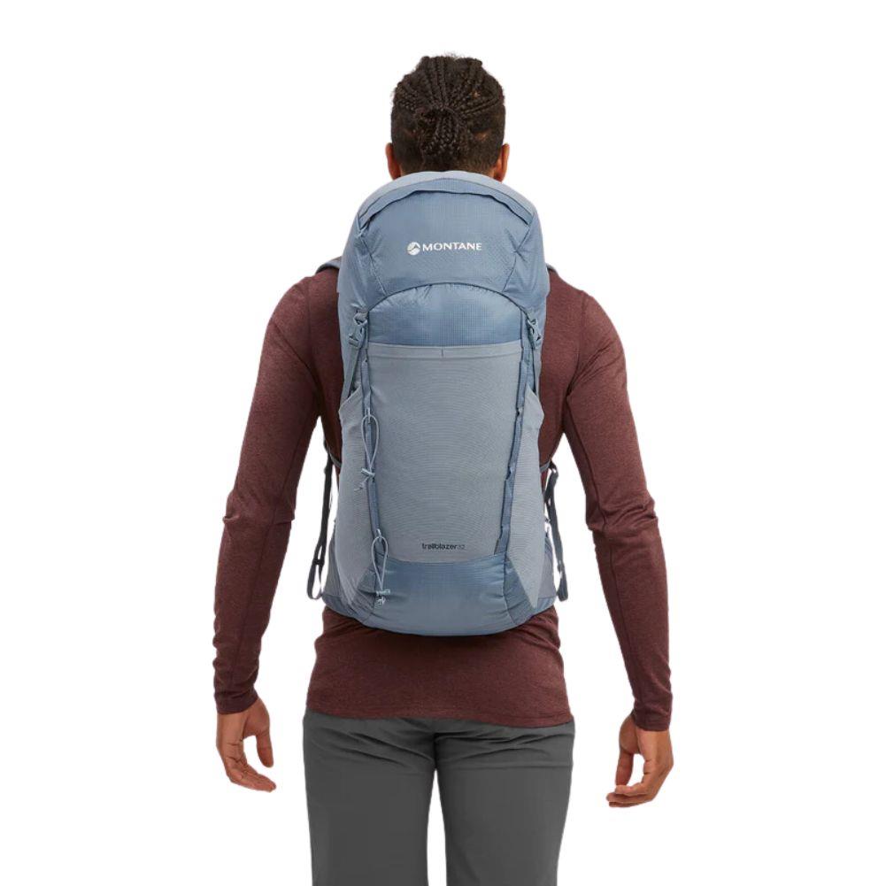 Montane Trailblazer 32L Backpack (Stone Blue) model view