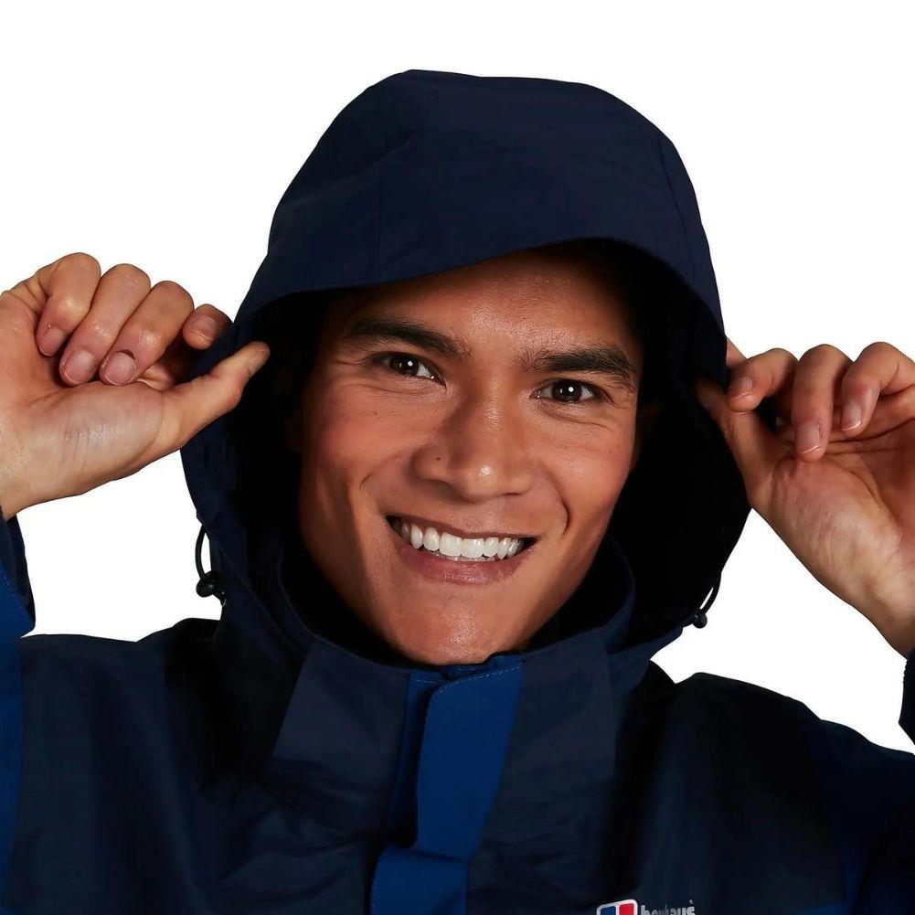 Berghaus Men&#39;s Hillwalker IA GTX Jacket (Dark Blue/Blue)