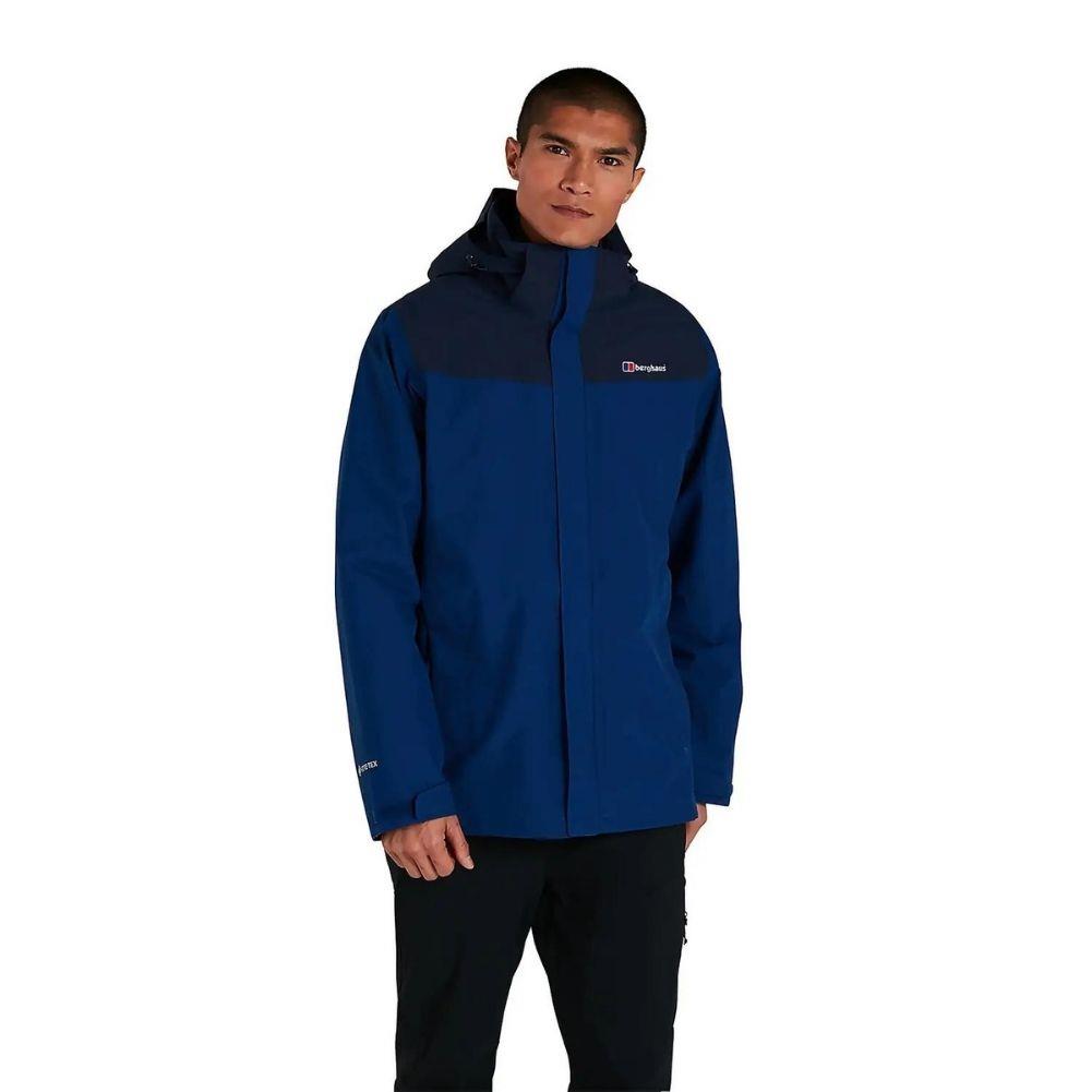 Berghaus Men&#39;s Hillwalker IA GTX Jacket (Dark Blue/Blue)