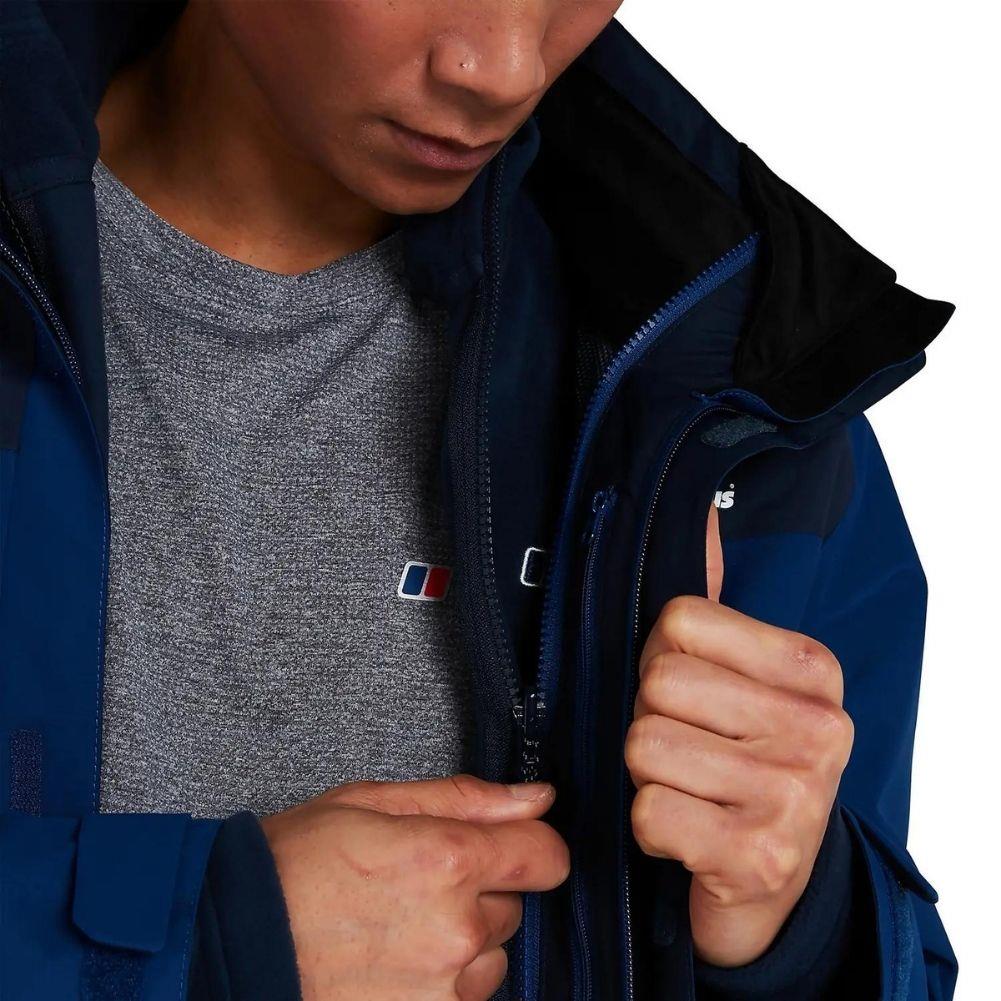 Berghaus Men&#39;s Hillwalker IA GTX Jacket (Dark Blue/Blue)
