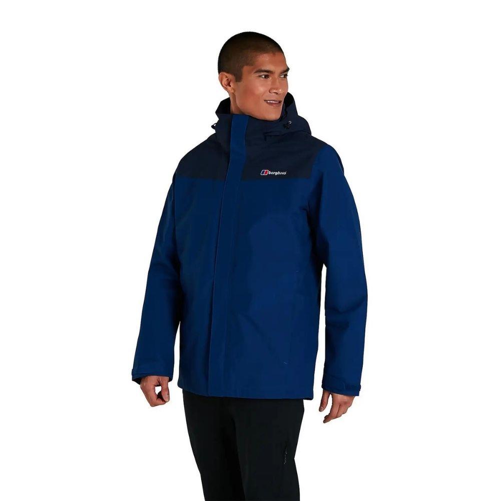 Berghaus Men&#39;s Hillwalker IA GTX Jacket (Dark Blue/Blue)