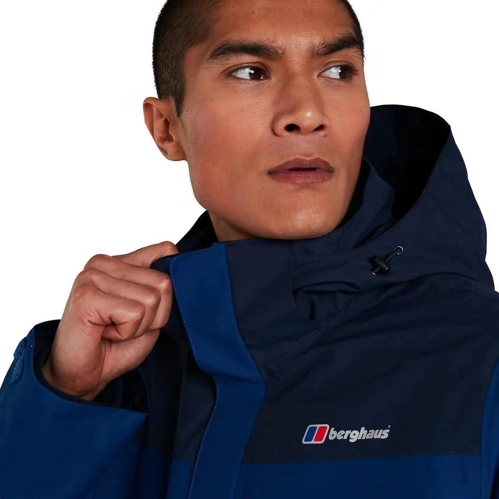 Berghaus Men&#39;s Hillwalker IA GTX Jacket (Dark Blue/Blue)