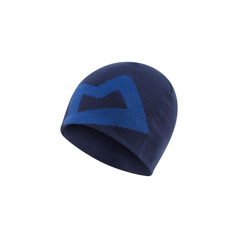 Mountain Equipment Branded Knitted Beanie (Medieval/Lapis Blue)