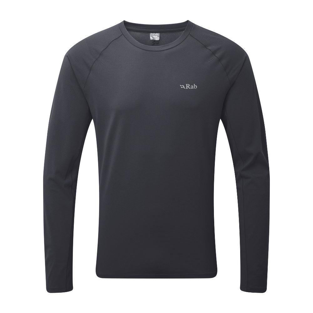 Rab Men&#39;s Force LS Tee (Steel)