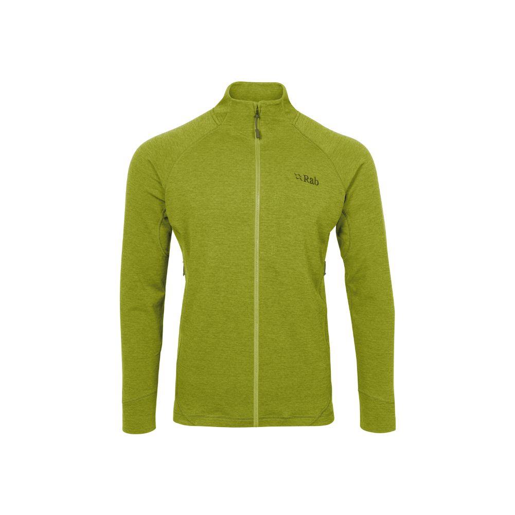 Rab Men&#39;s Nexus Full-Zip Stretch Fleece (Aspen Green)
