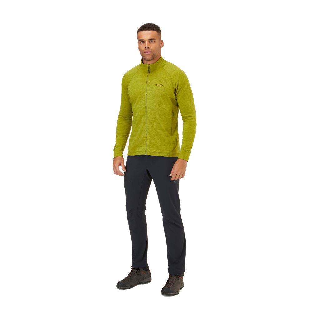 Rab Men&#39;s Nexus Full-Zip Stretch Fleece (Aspen Green)