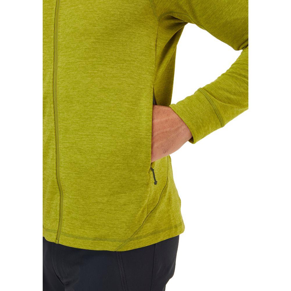 Rab Men&#39;s Nexus Full-Zip Stretch Fleece (Aspen Green)