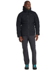 Rab Men's Valiance Waterproof Down Jacket (Black) full body