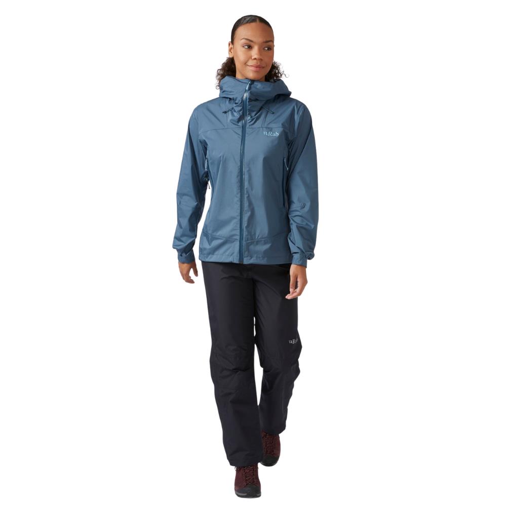 RAB Women&#39;s Downpour Plus 2.0 Waterproof Jacket (Orion Blue)
