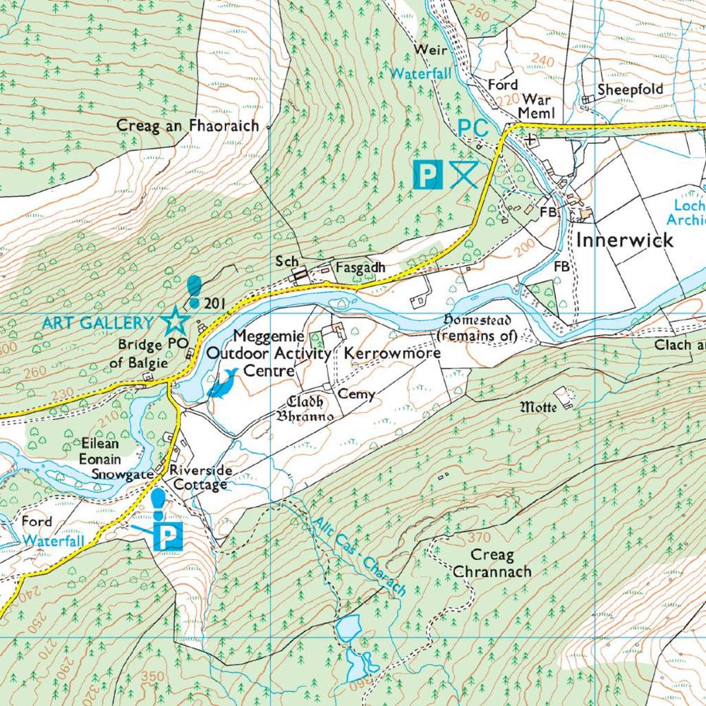 Ordnance Survey Explorer Map OL 48 Ben Lawers &amp; Glen Lyon