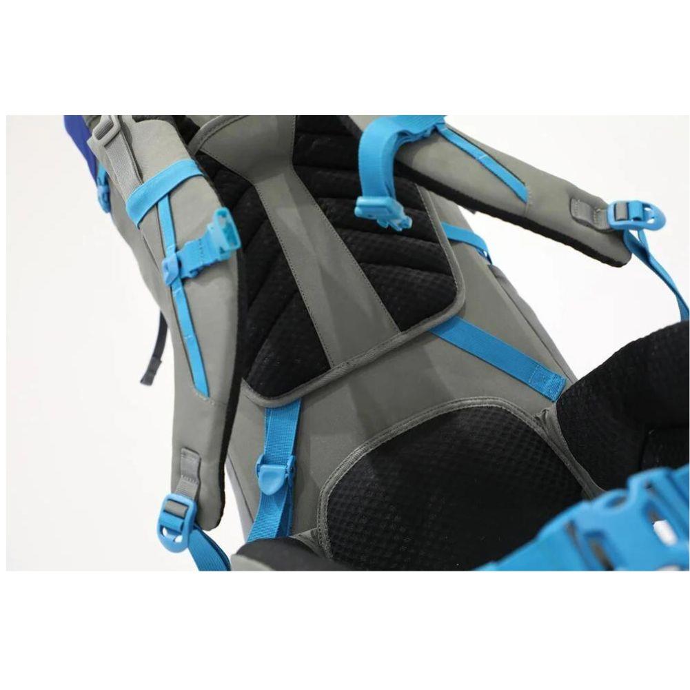 Vango Denali Pro 60:70S Rucksack (Classic Blue) back view