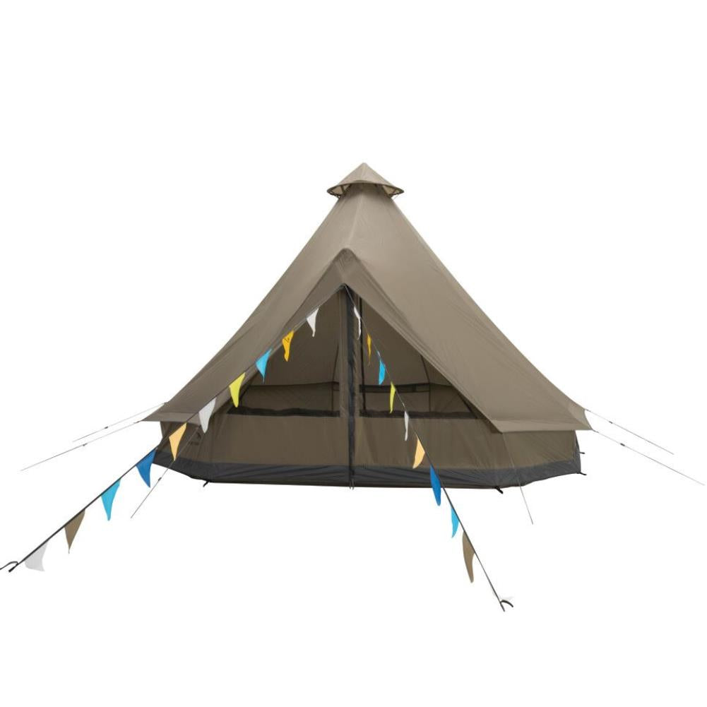 Easy Camp Moonlight Bell Tipi - 7 Man Tent closed doors