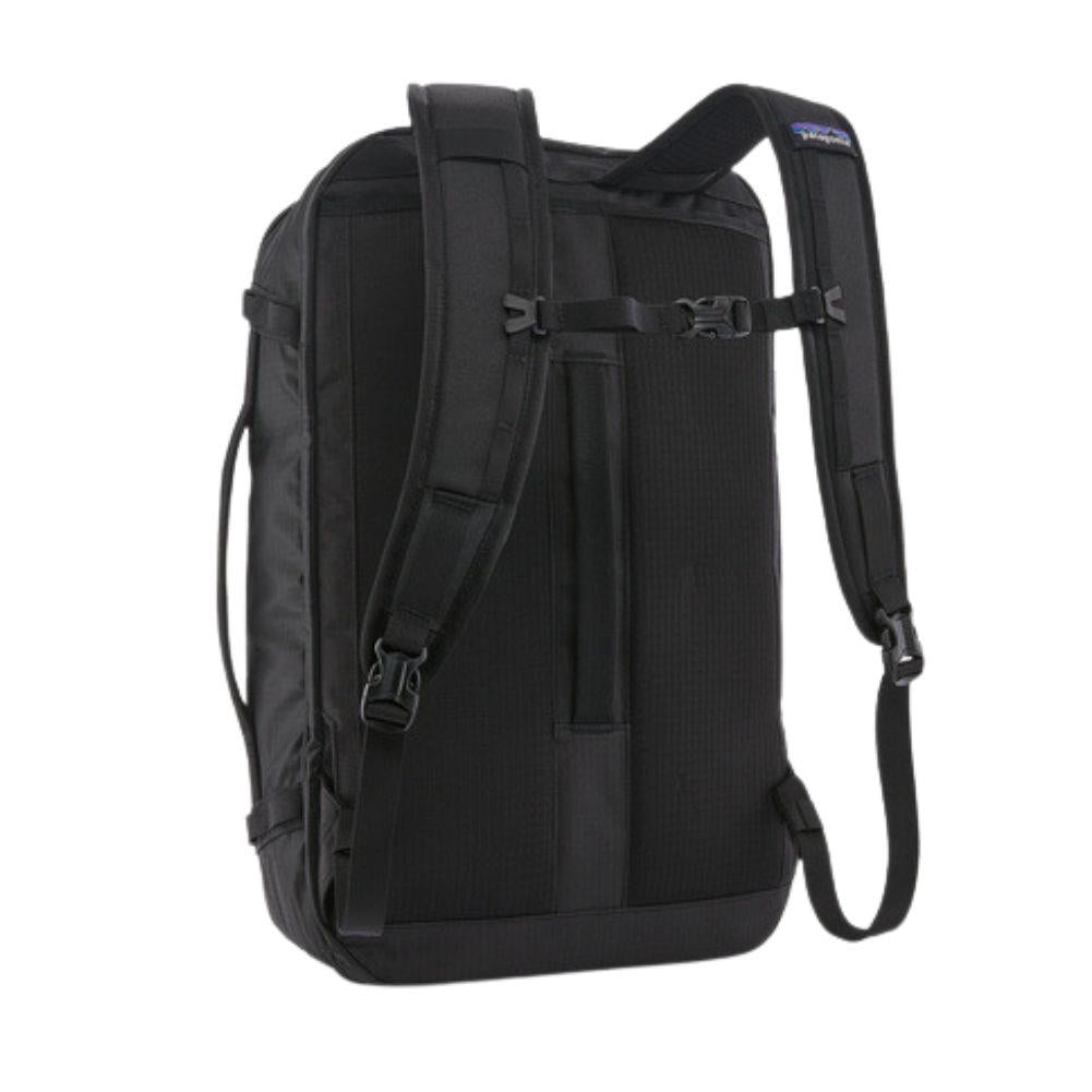 Patagonia Black Hole Mini MLC 30L (Black) back view of straps