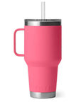 Yeti Rambler 35 OZ (994 ML) Straw Mug (Tropical Pink) back