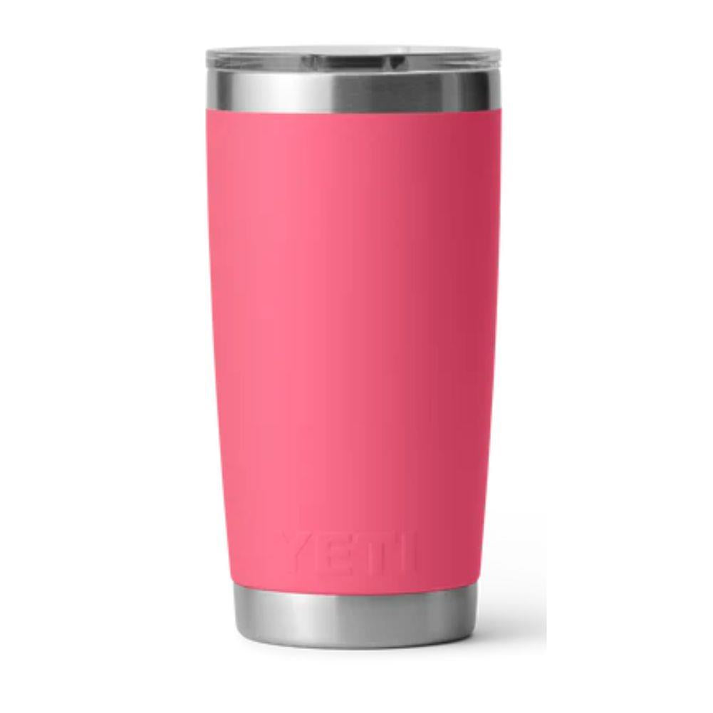 Yeti Rambler 20 OZ Tumbler (Tropical Pink) back view